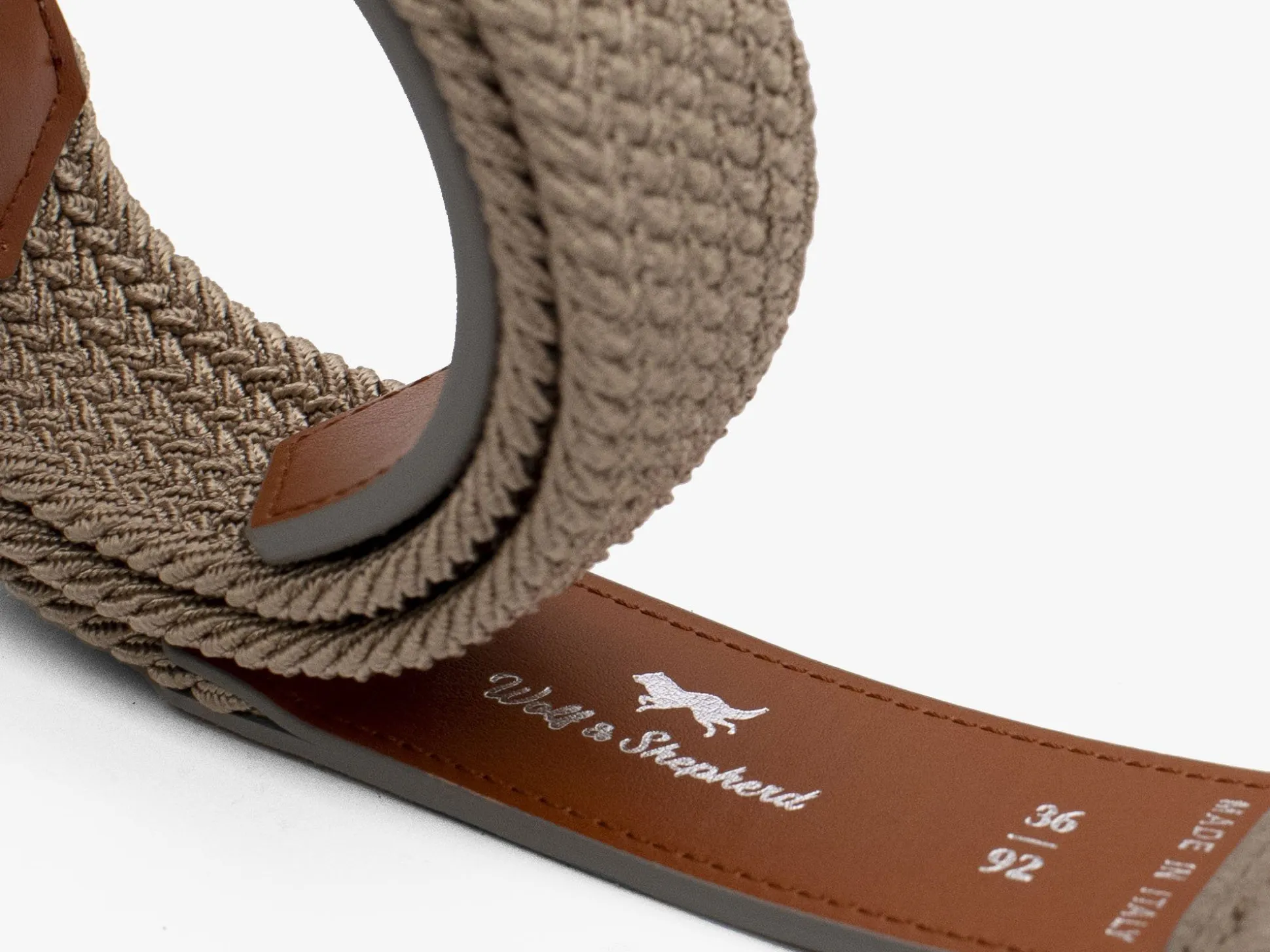 Wolf & Shepherd Stealth Woven Belt>Women Belts | Belts